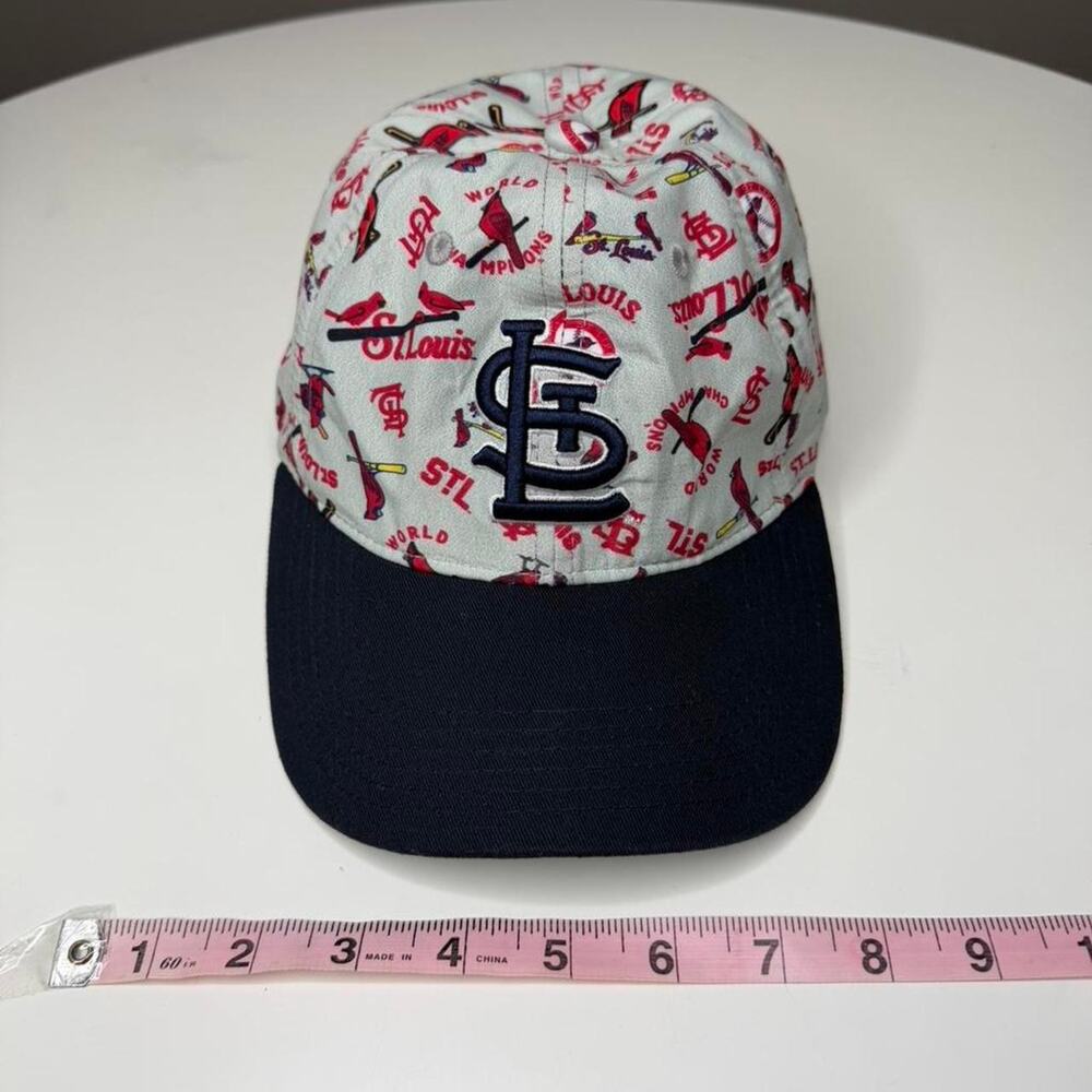 St Louis Cardinals All Over‎ Print Baseball Cap Adjustable MLB Dad Hat Retro